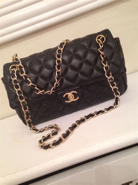 chanel large satin bow chain shoulder bag|Chanel shoulder bag vintage.